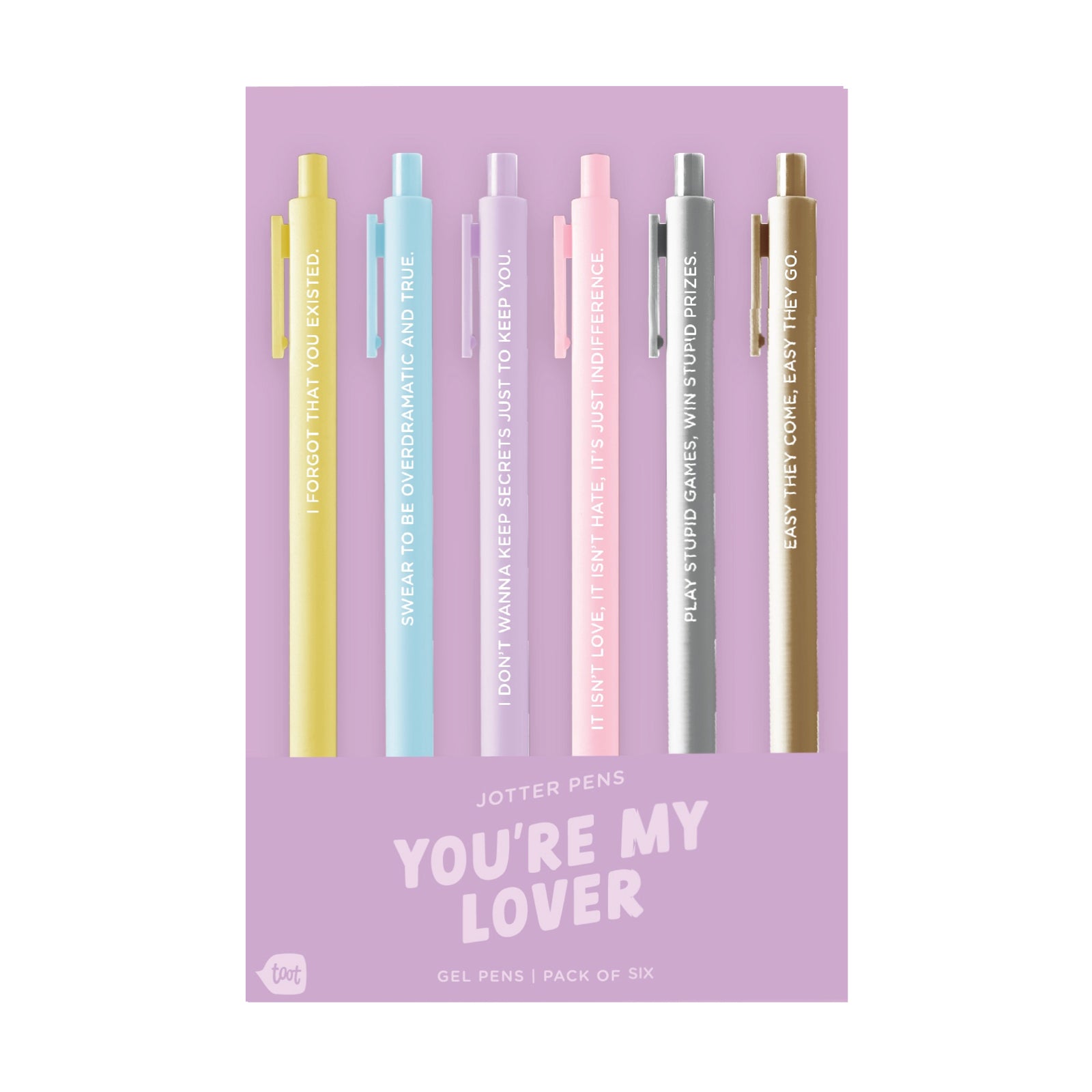 LOVER / YOU'RE MY LOVER Swiftie Jotter Pen Set