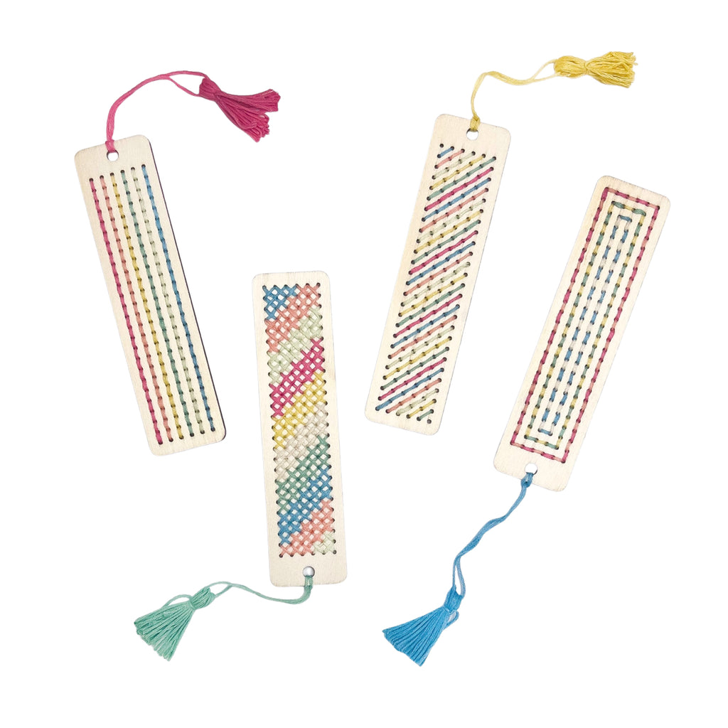 Make Your Own Stitched Tassel Bookmark