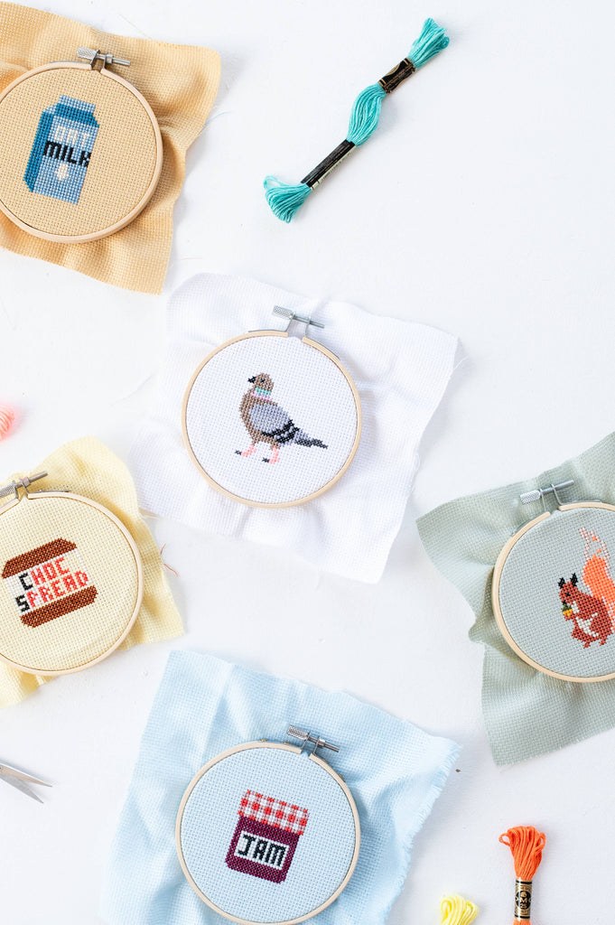 Pigeon Cross Stitch Kit