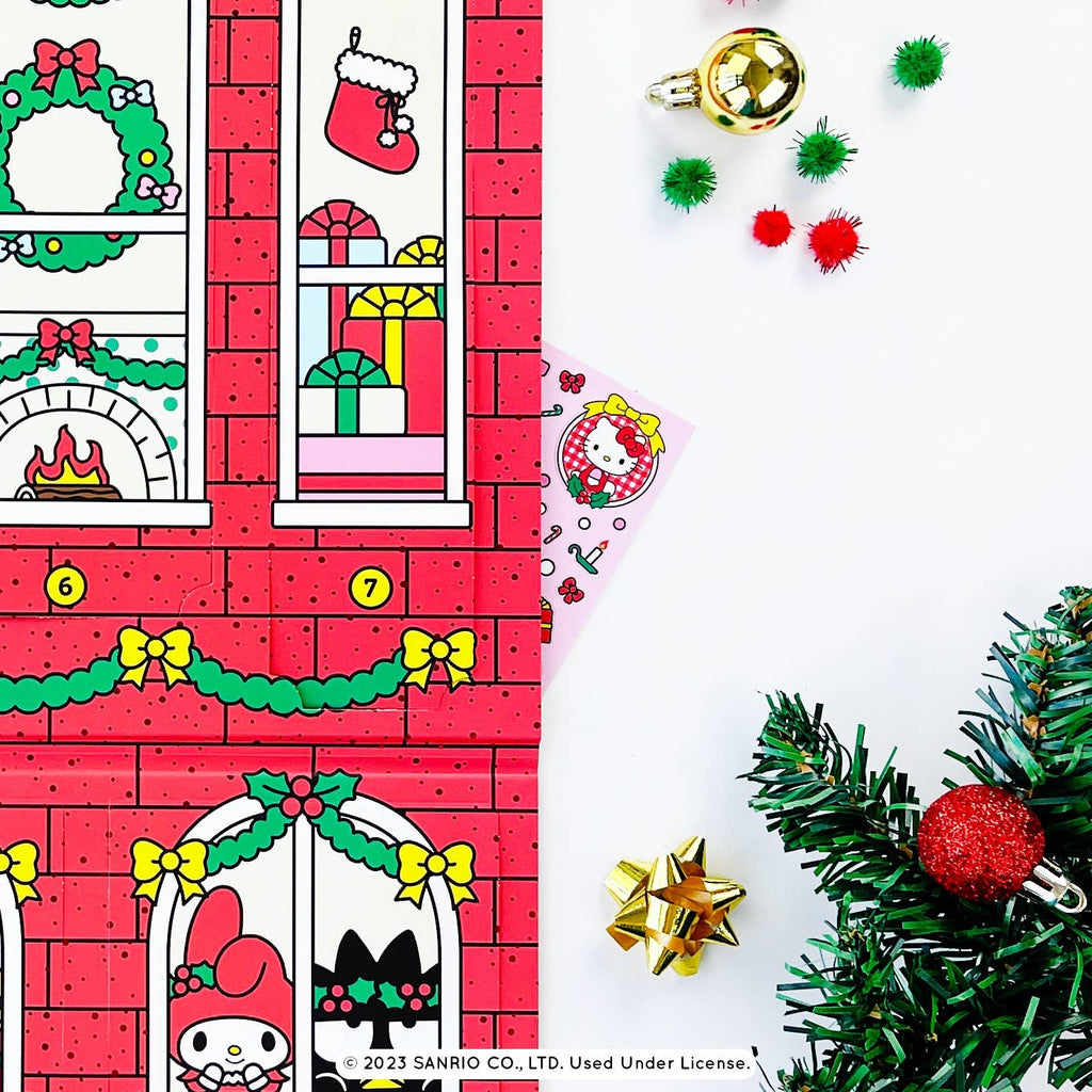 Hello Kitty & Friends Christmas Sticker Countdown Advent Calendar