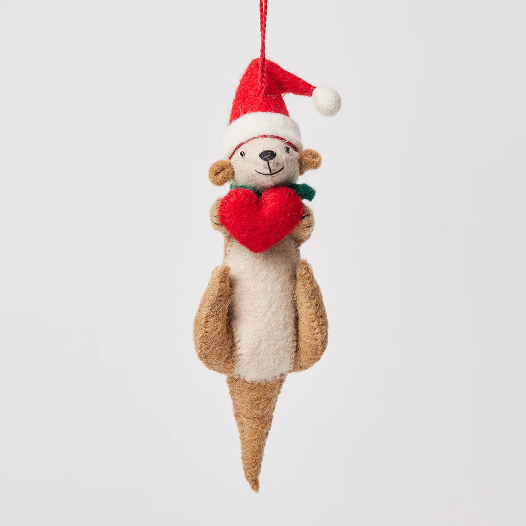 craftspring-santa-otter-love-felt-christmas-ornament