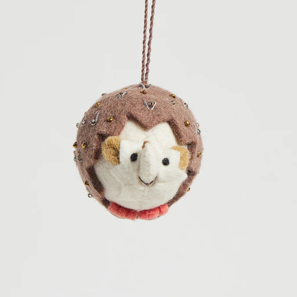 craftspring-shimmer-beaded-hedgehog-felt-christmas-ornament