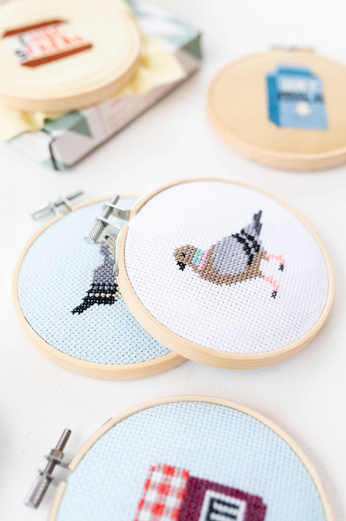 Pigeon Cross Stitch Kit