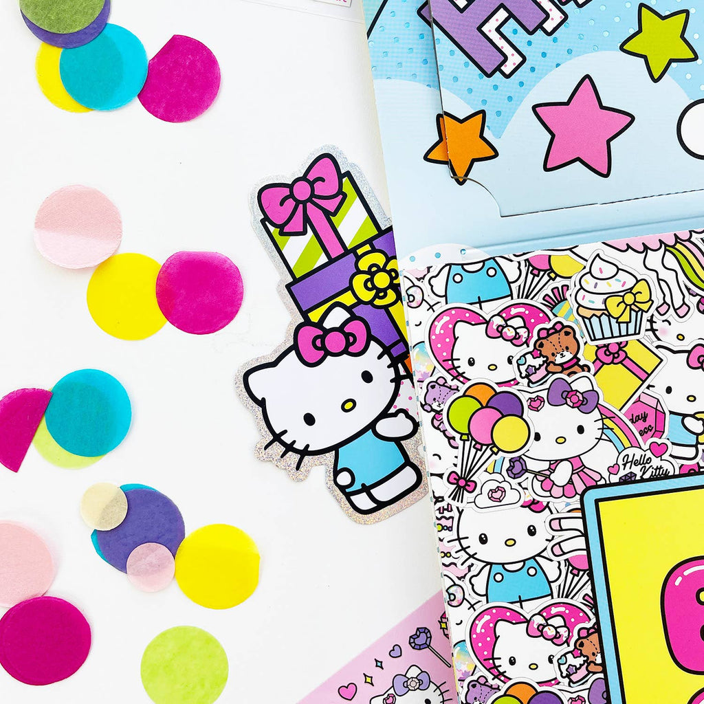 Hello Kitty Birthday Sticker Countdown Calendar