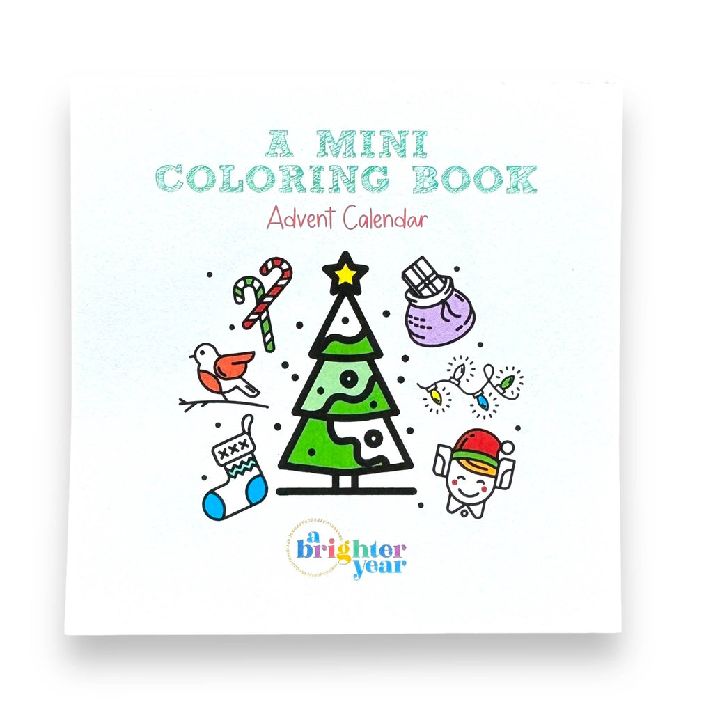 Advent Calendar Coloring Pad & Display Block