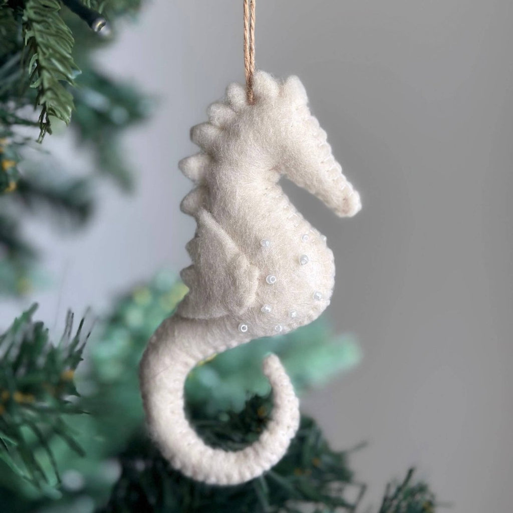 felt-white-seahorse-christmas-ornament-white-beaded