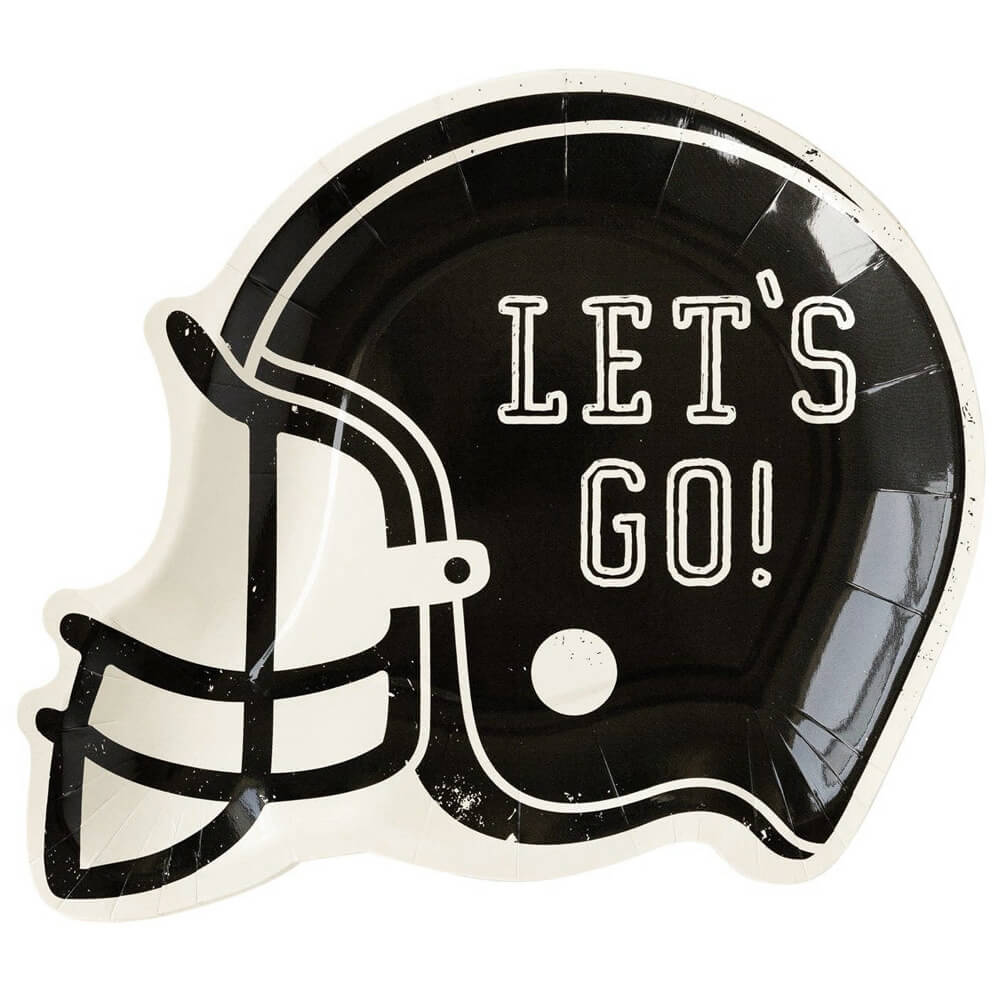 football-party-helmet-shaped-paper-plates