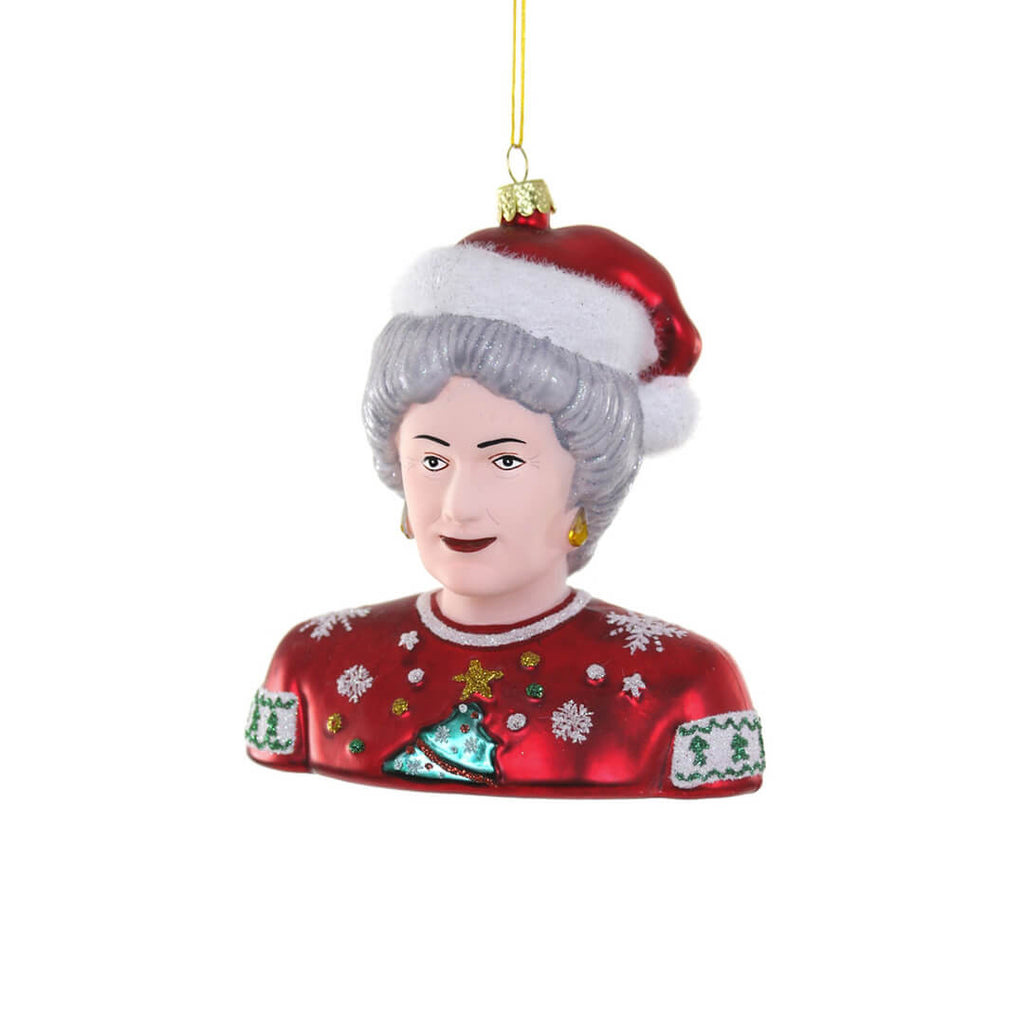 golden-girls-dorothy-may-your-christmas-be-golden-ornament-cody-foster-christmas-santa-hat