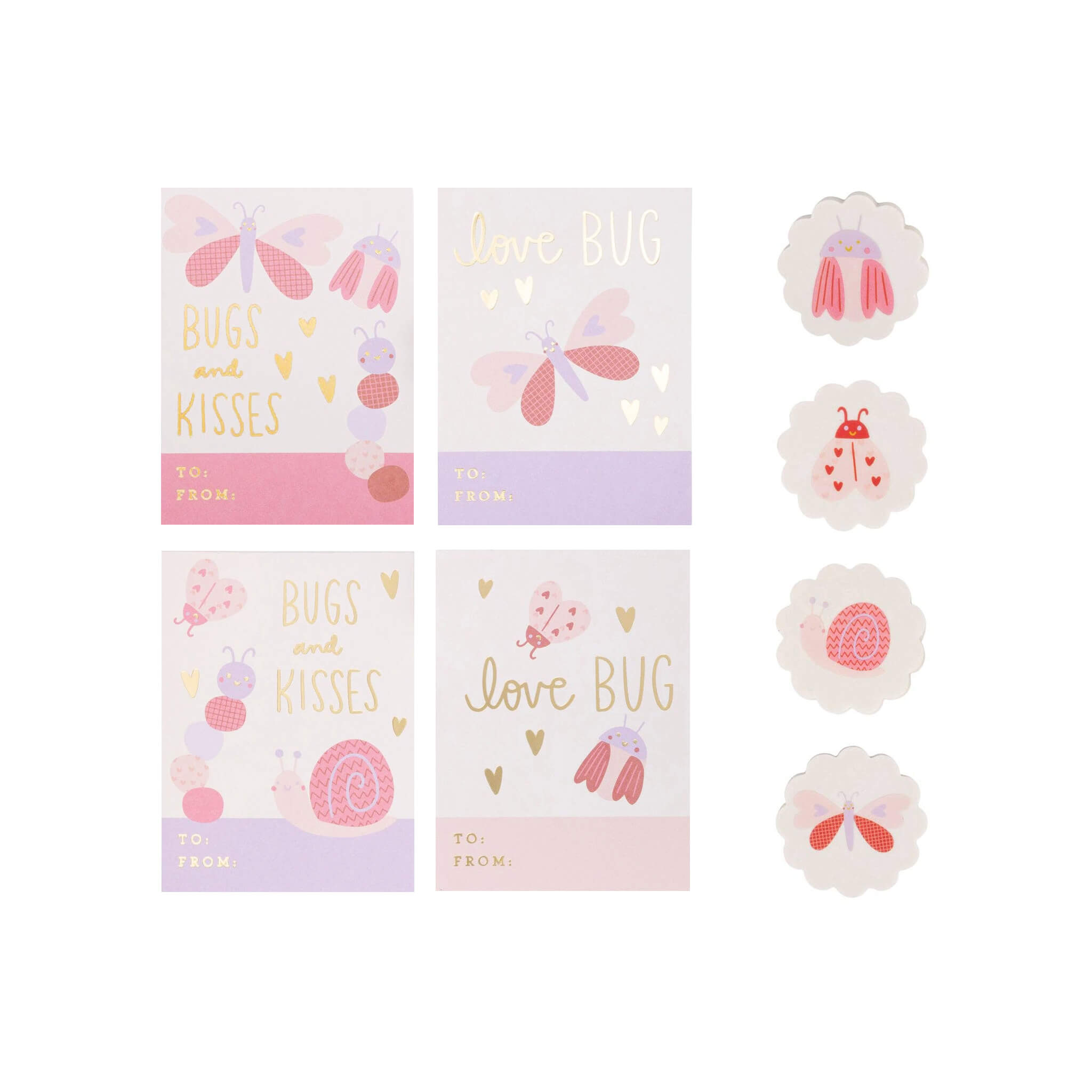 Love Bug Classroom Valentine Cards (12ct)