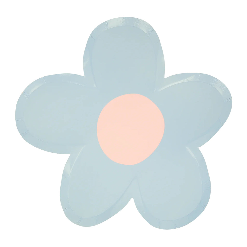 Meri Meri Party Daisy Shaped Plates 9.25"