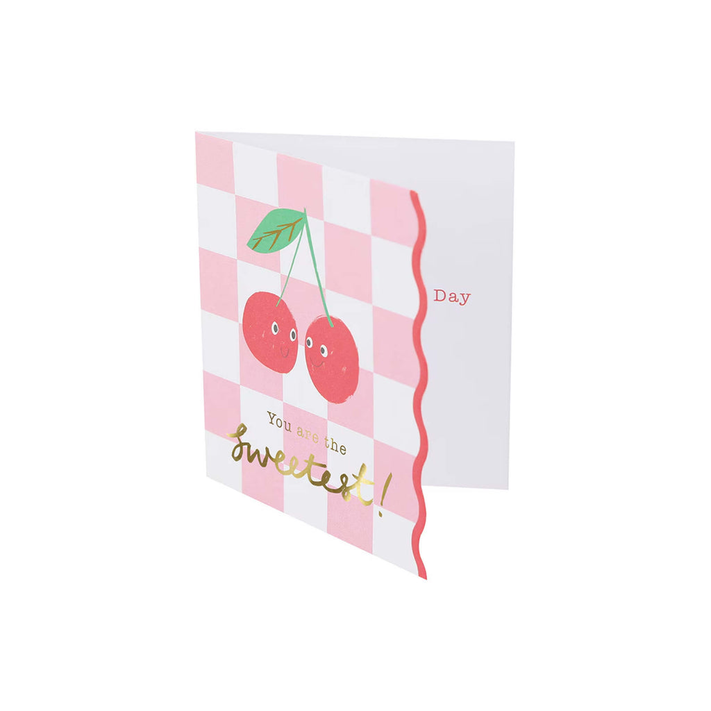 Meri Meri Party Fruit Basket Valentine Cards & Erasers Set (12ct)