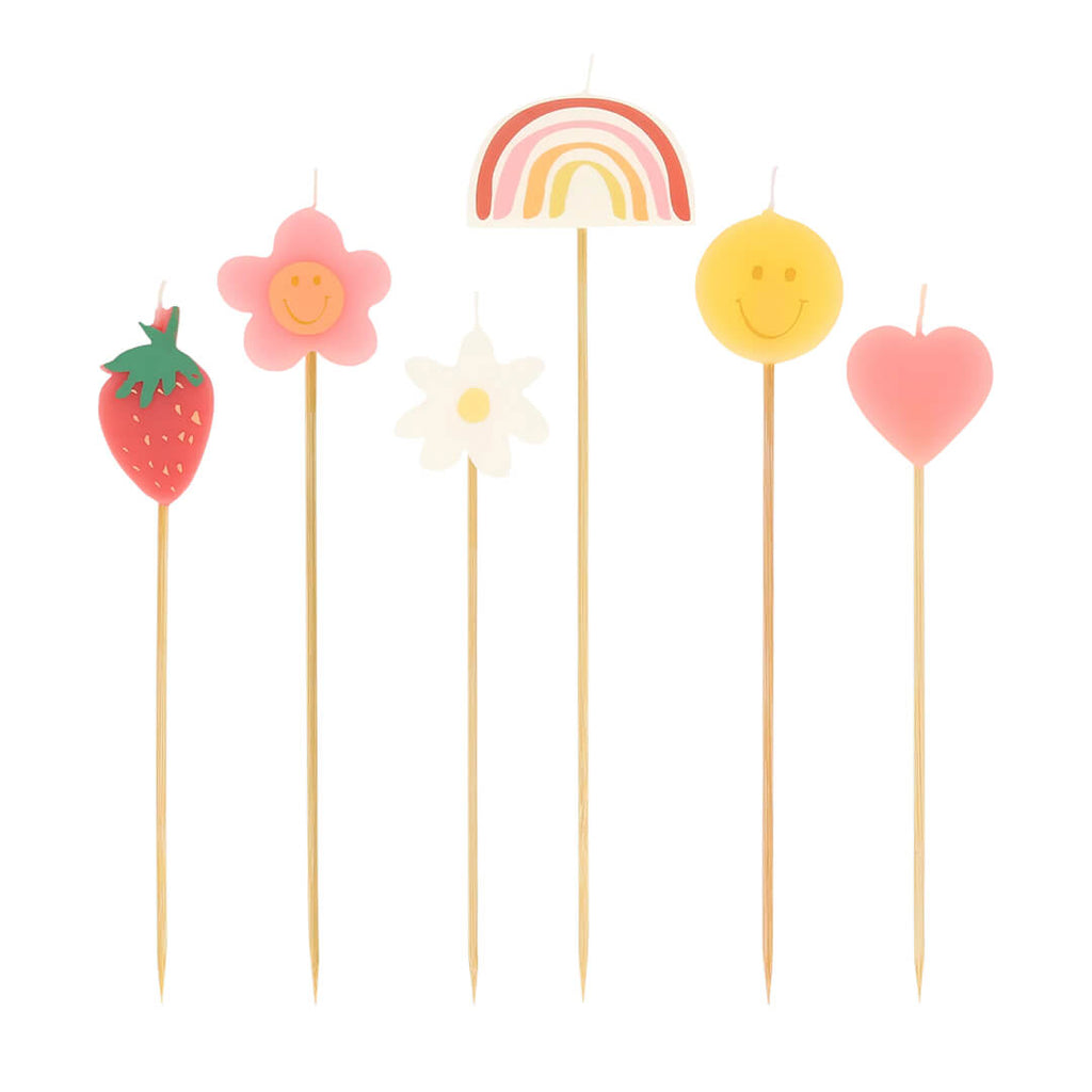 meri-meri-party-happy-face-icons-candles-flower-strawberry-rainbow-daisy-heart