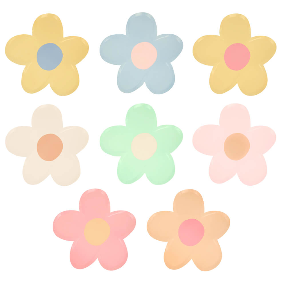 meri-meri-party-pastel-daisy-shaped-plates