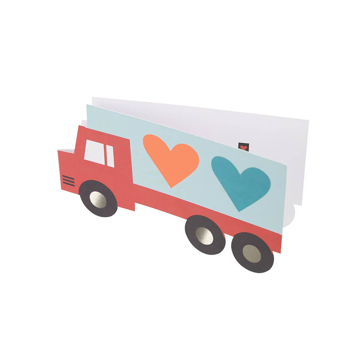 Meri Meri Party Truck Valentine Cards & Stickers Set (24ct)