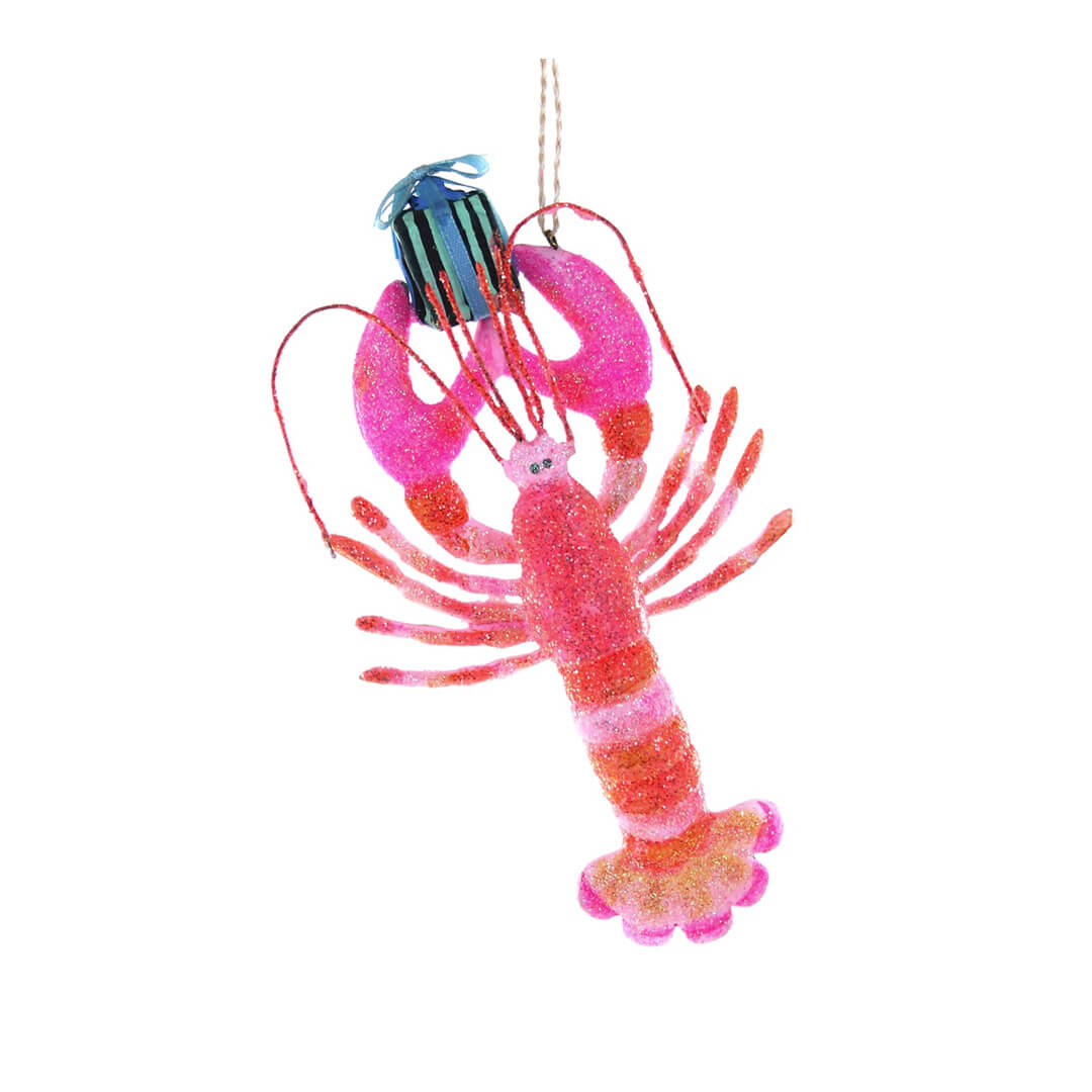 pink-lobster-ornament-cody-foster-christmas-pink-beach