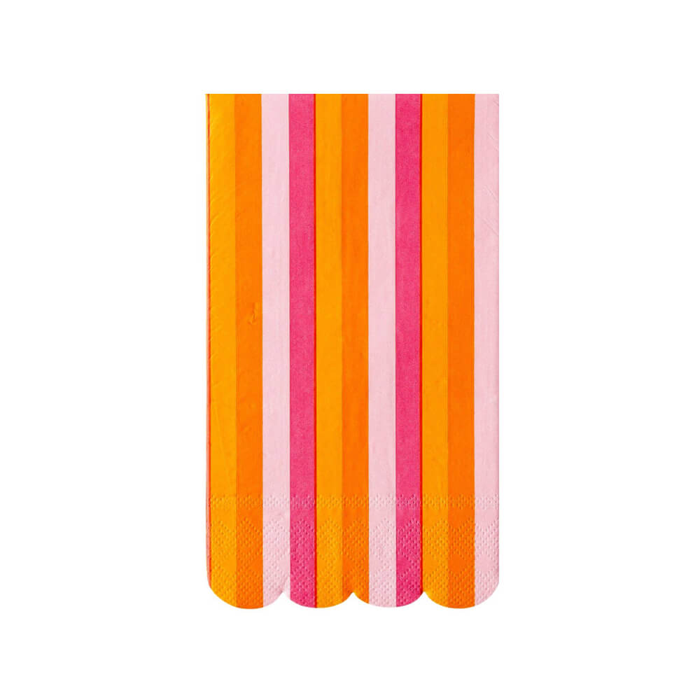 pink-orange-multi-stripe-dinner-napkins-halloween-guest-towels