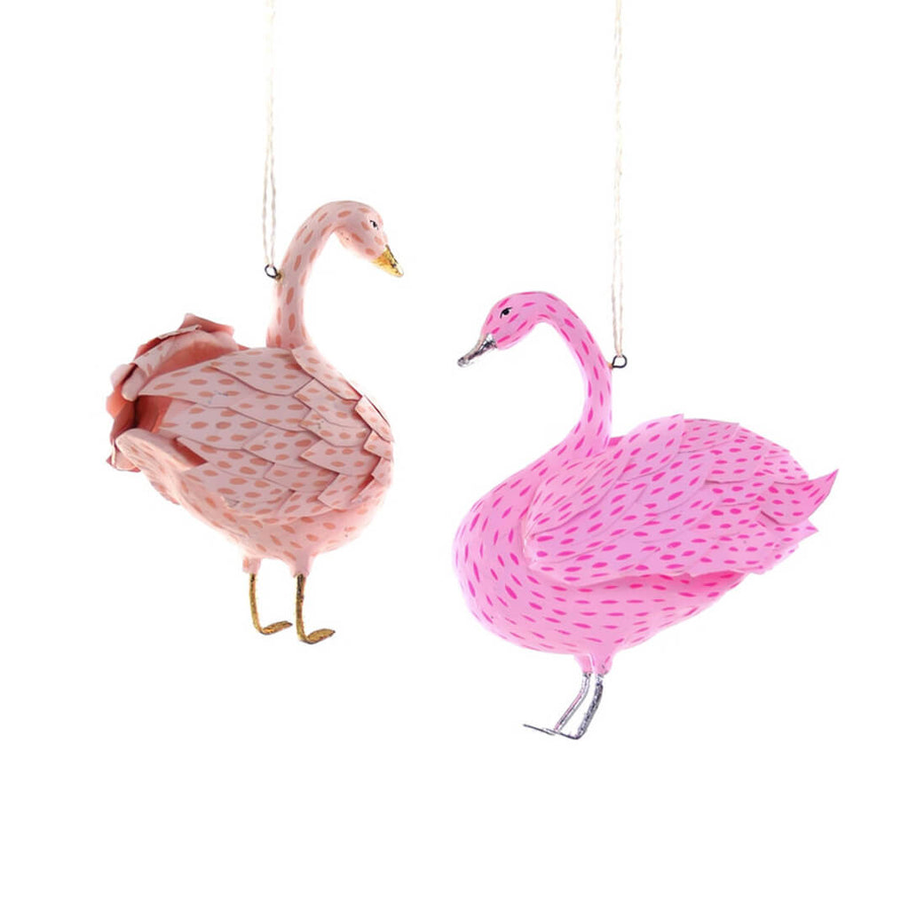 pink-paper-swan-ornament-cody-foster-christmas