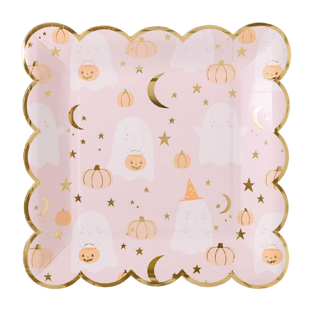 pink-trick-or-treat-ghost-scatter-halloween-paper-party-plates