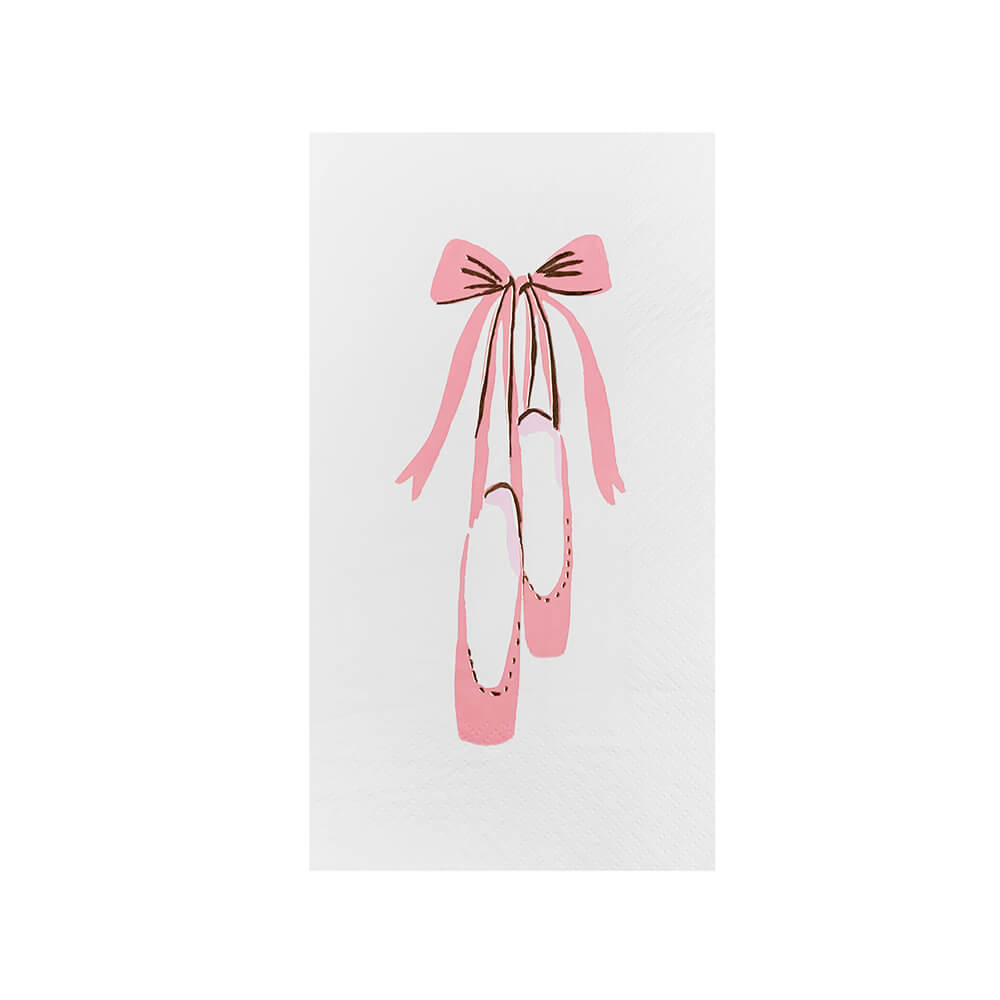 pirouette-ballerina-pink-ballet-shoes-slippers-guest-napkins