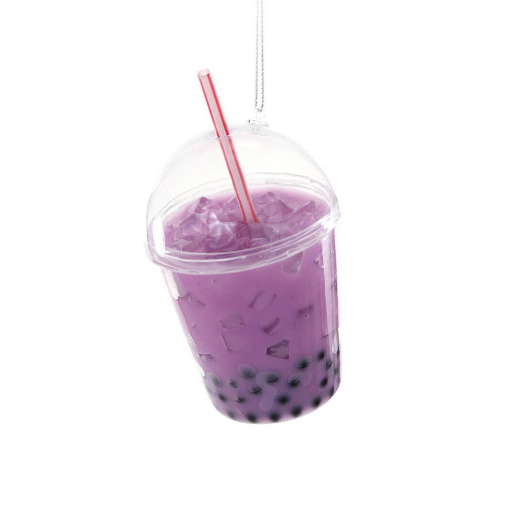 purple-boba-bubble-milk-tea-ornament-cody-foster-lilac-tapioca-japanese-food-foodie