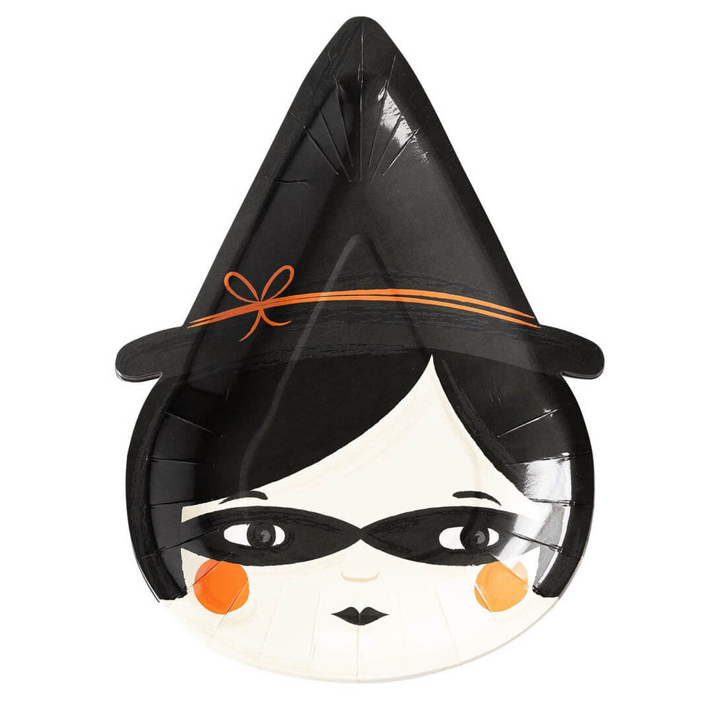 witch-shaped-halloween-paper-plates