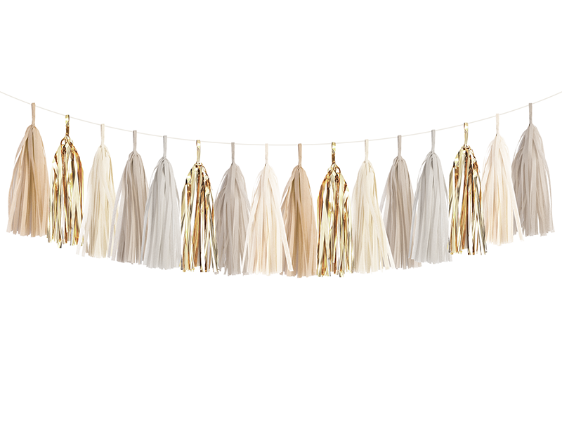 Champagne Tassel Garland Kit