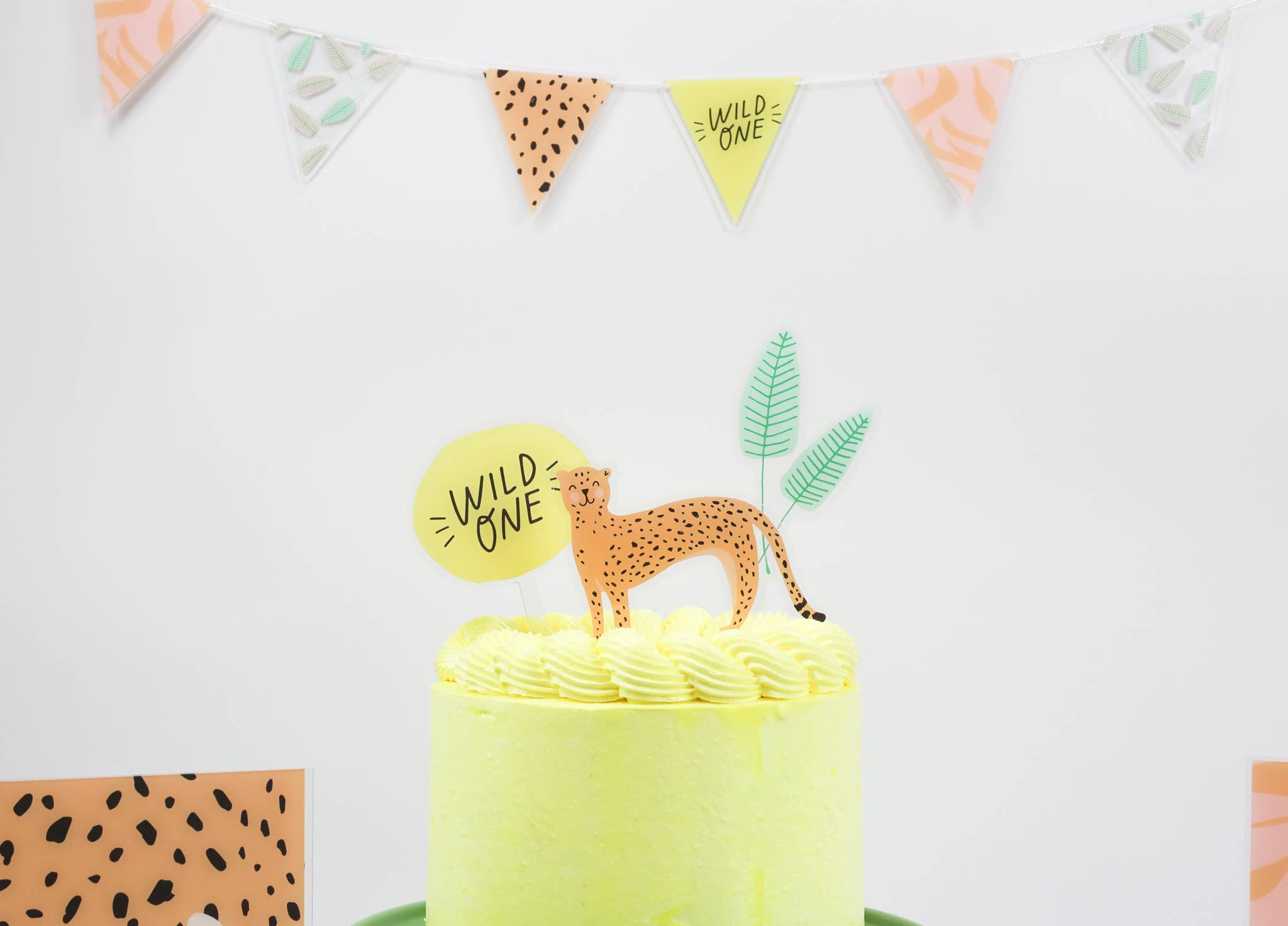 WILD ONE Acrylic Cake Toppers