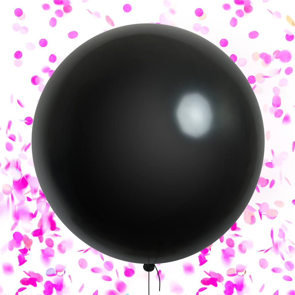 Gender Reveal Jumbo Confetti Balloon (Pink)