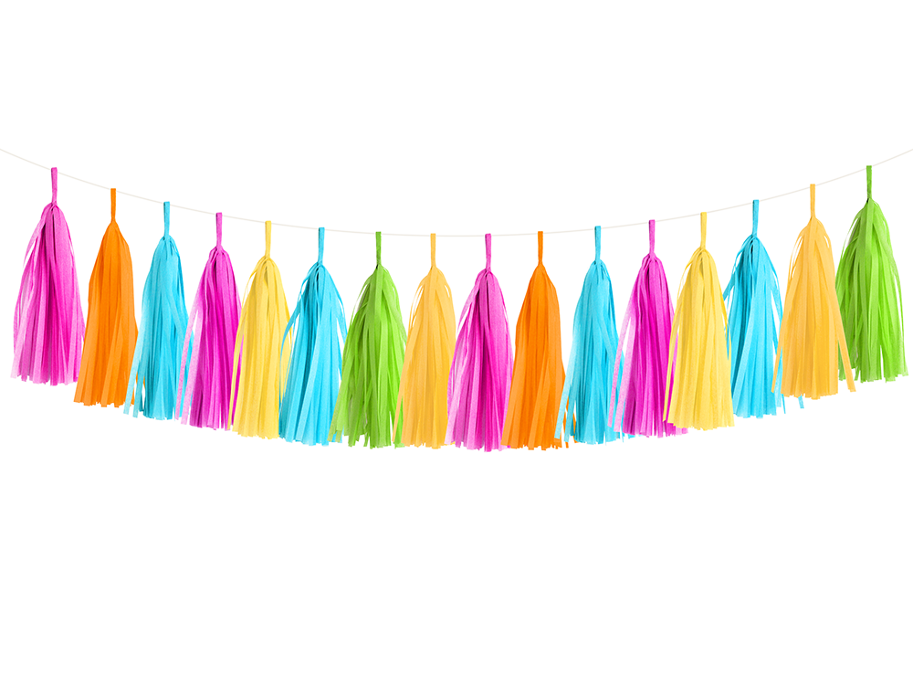 Fiesta / Cinco de Mayo Tassel Garland Kit