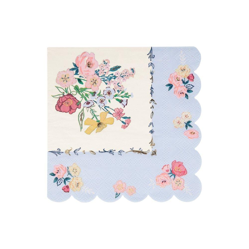 Meri-Meri-Party-Floral-English-Garden-Large-Dinner-Napkins-Pale-Blue-Print