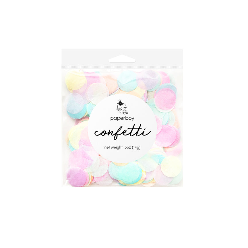 Pastel Rainbow Confetti