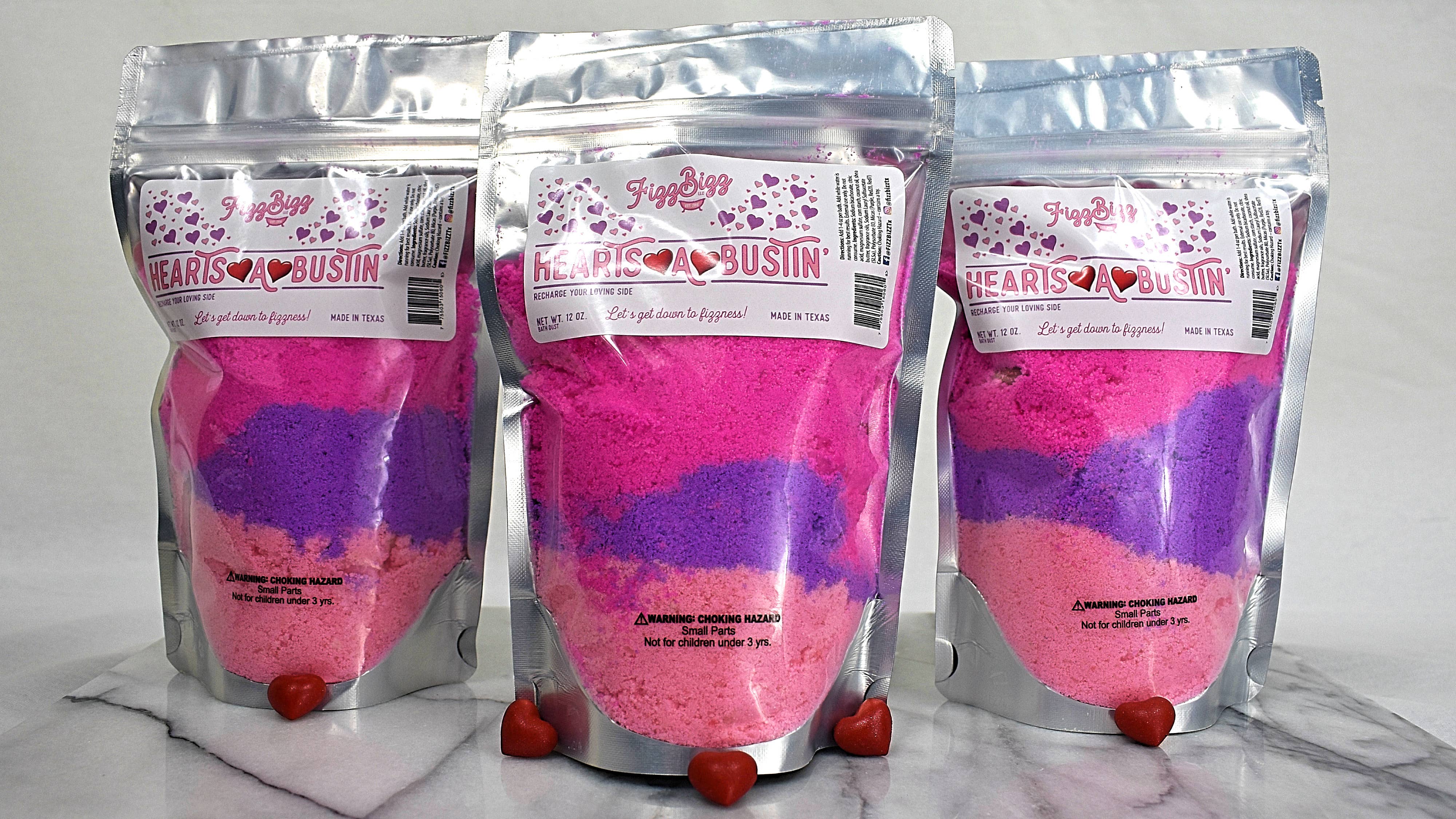 Hearts A Bustin' Valentine's Day Bath Salts