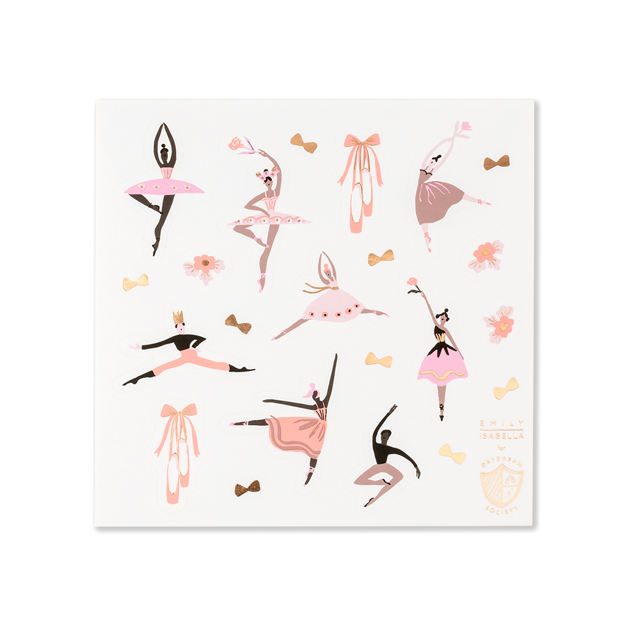 Pirouette Ballerina Sticker Sheets (4pk)