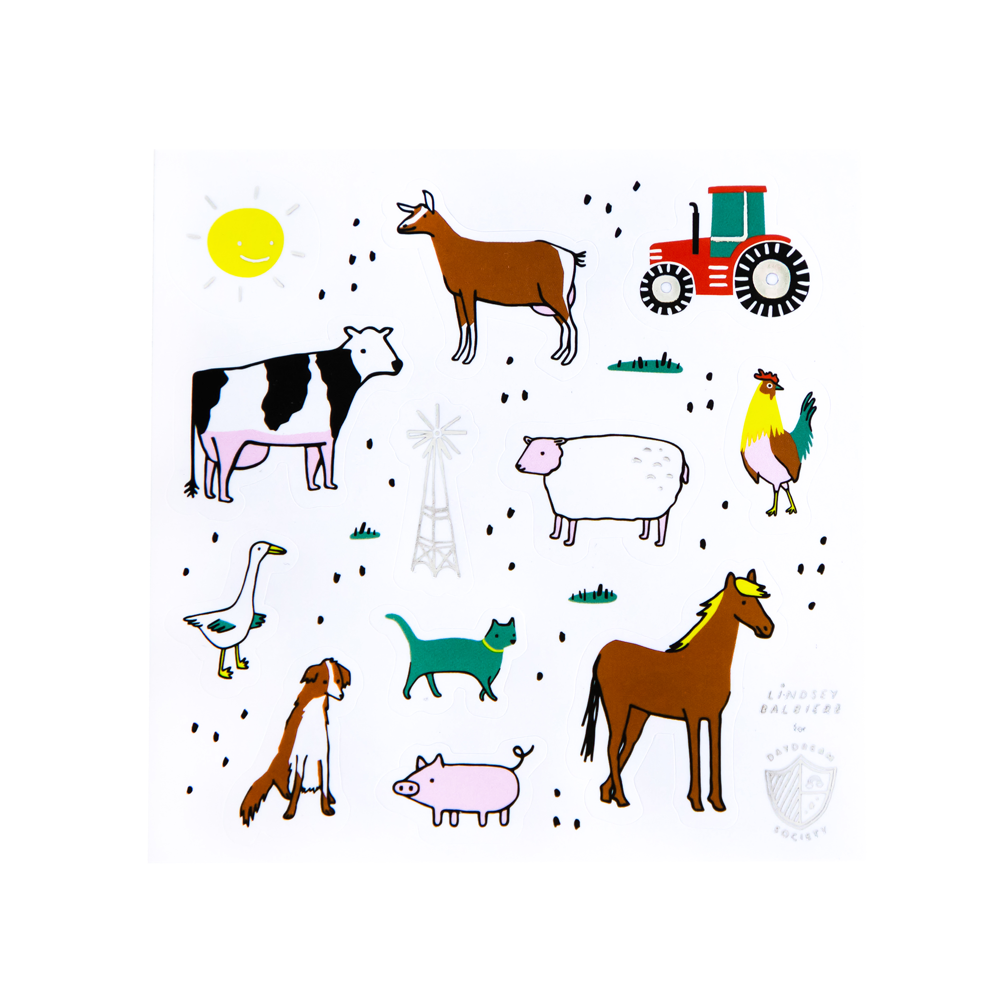 On the Farm Sticker Sheets (4pk)