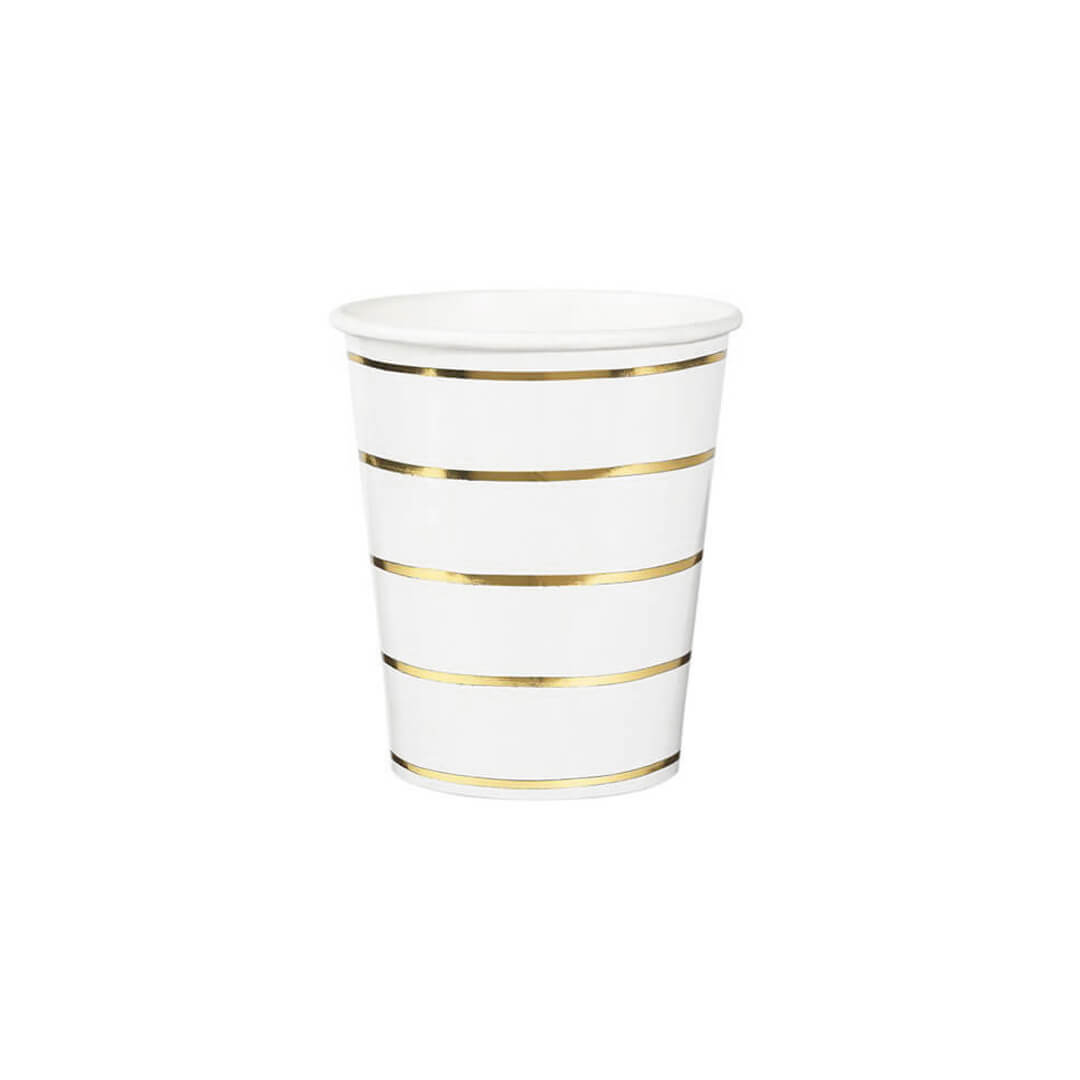 gold-foil-frenchie-stripe-party-cups-daydream-society