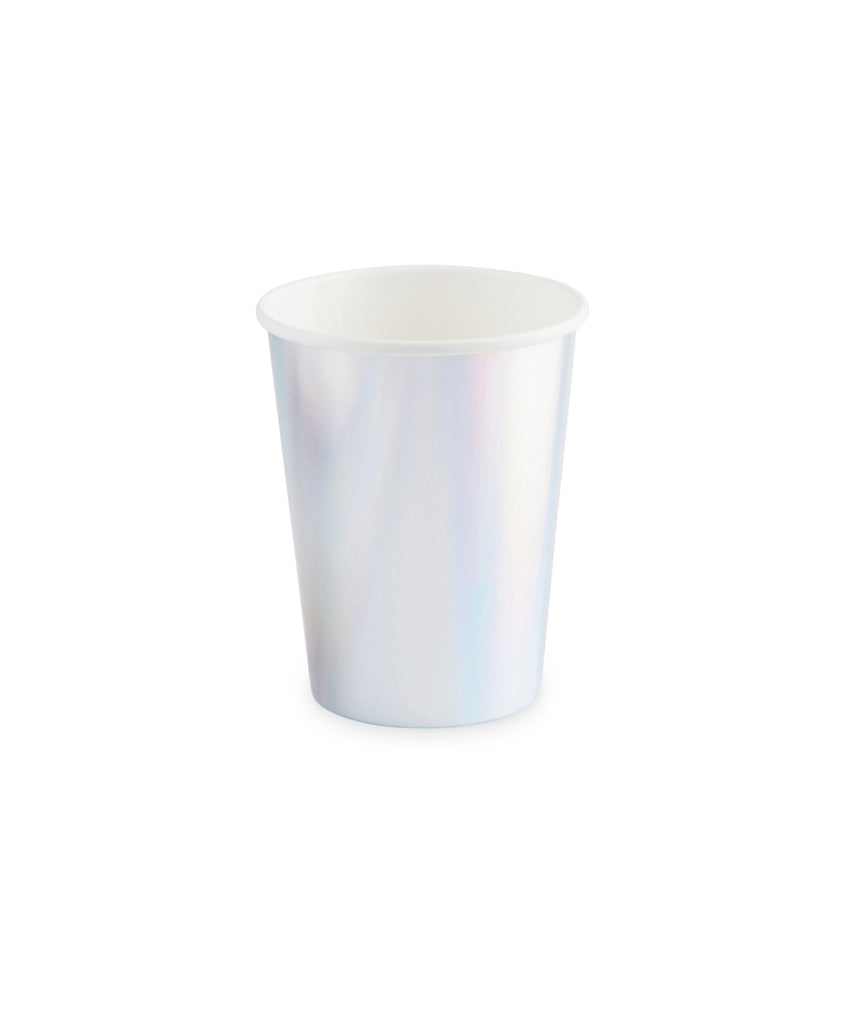 Iridescent Paper Cups