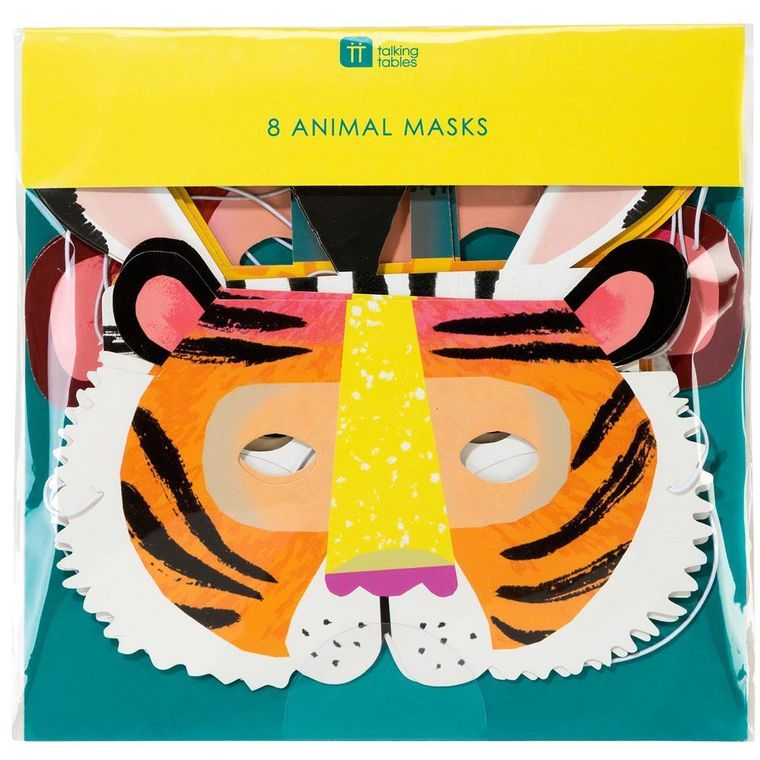 Party Animals Paper Masks