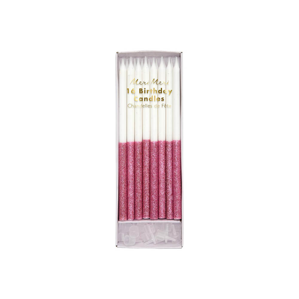 meri-meri-party-deep-dusky-pink-glitter-dipped-birthday-candles