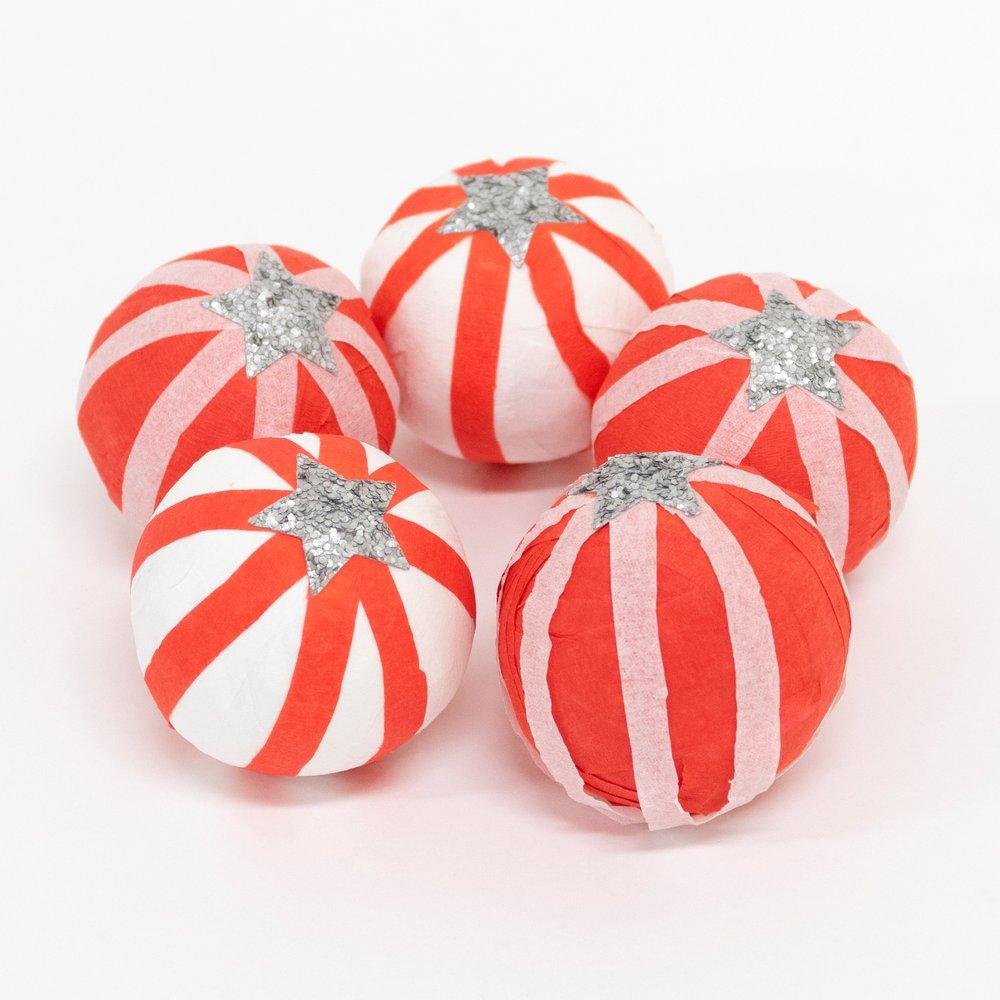 Meri Meri Party Peppermint Candy Surprise Balls