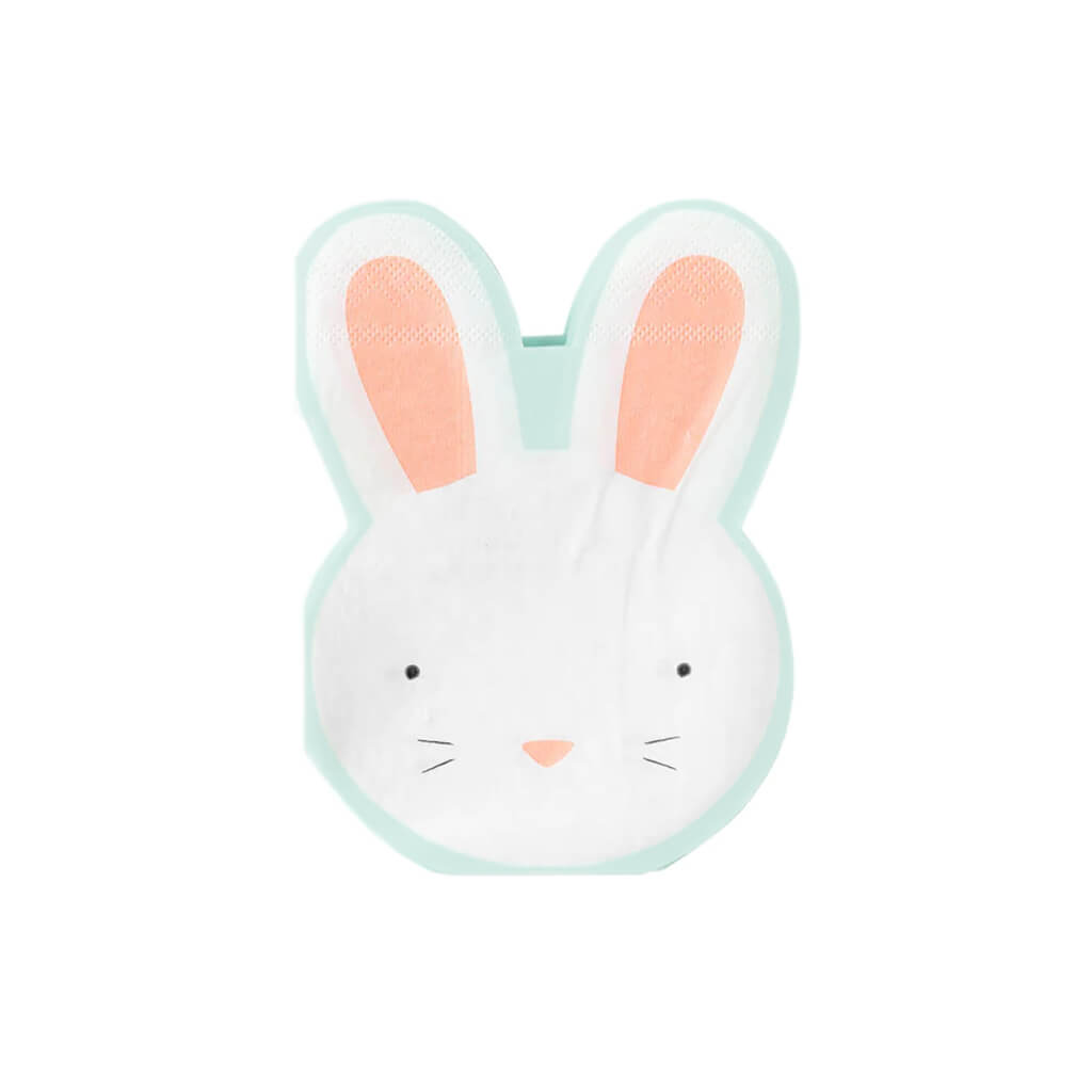 my-minds-eye-aqua-mint-blue-bunny-head-napkins