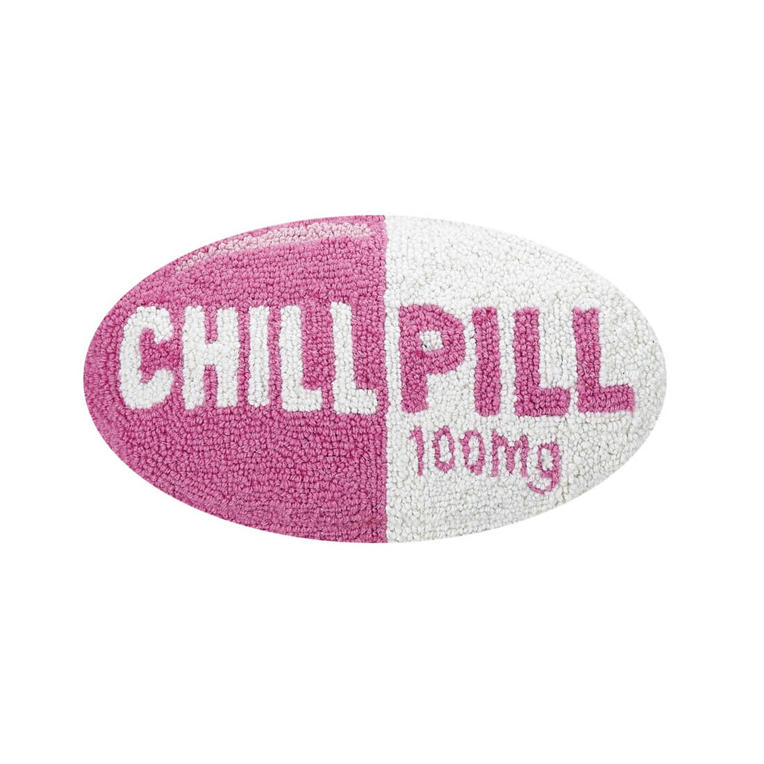 Pink Chill Pill Hook Pillow