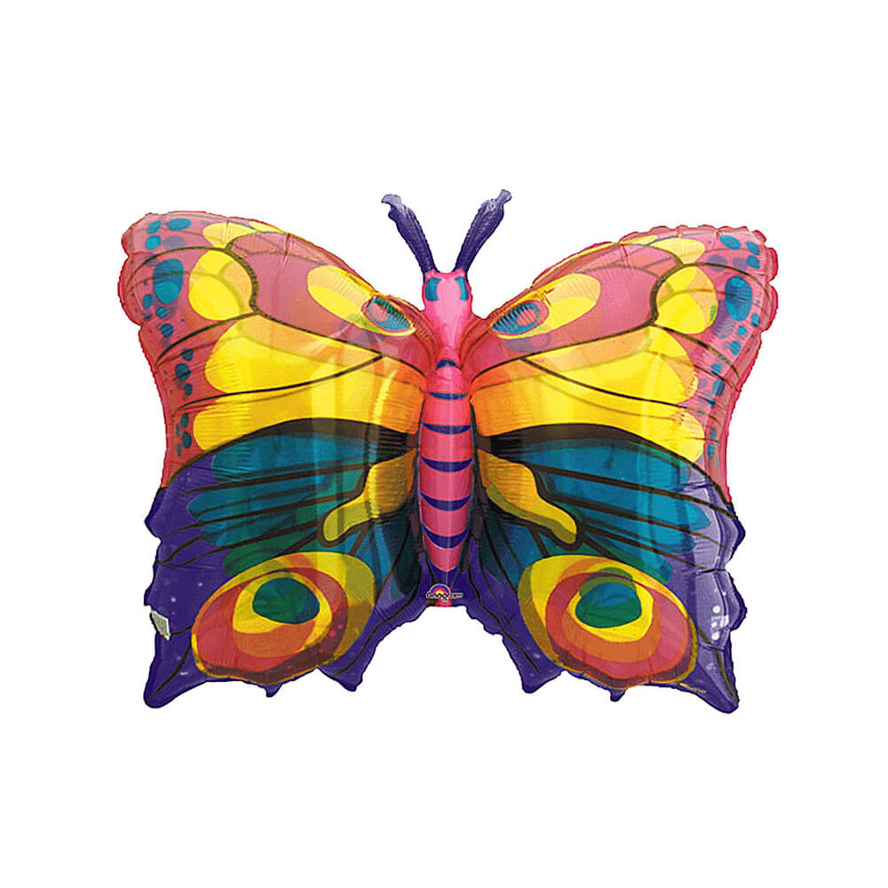 Large Butterfly Aluminum Foil Balloons Colorful - Temu