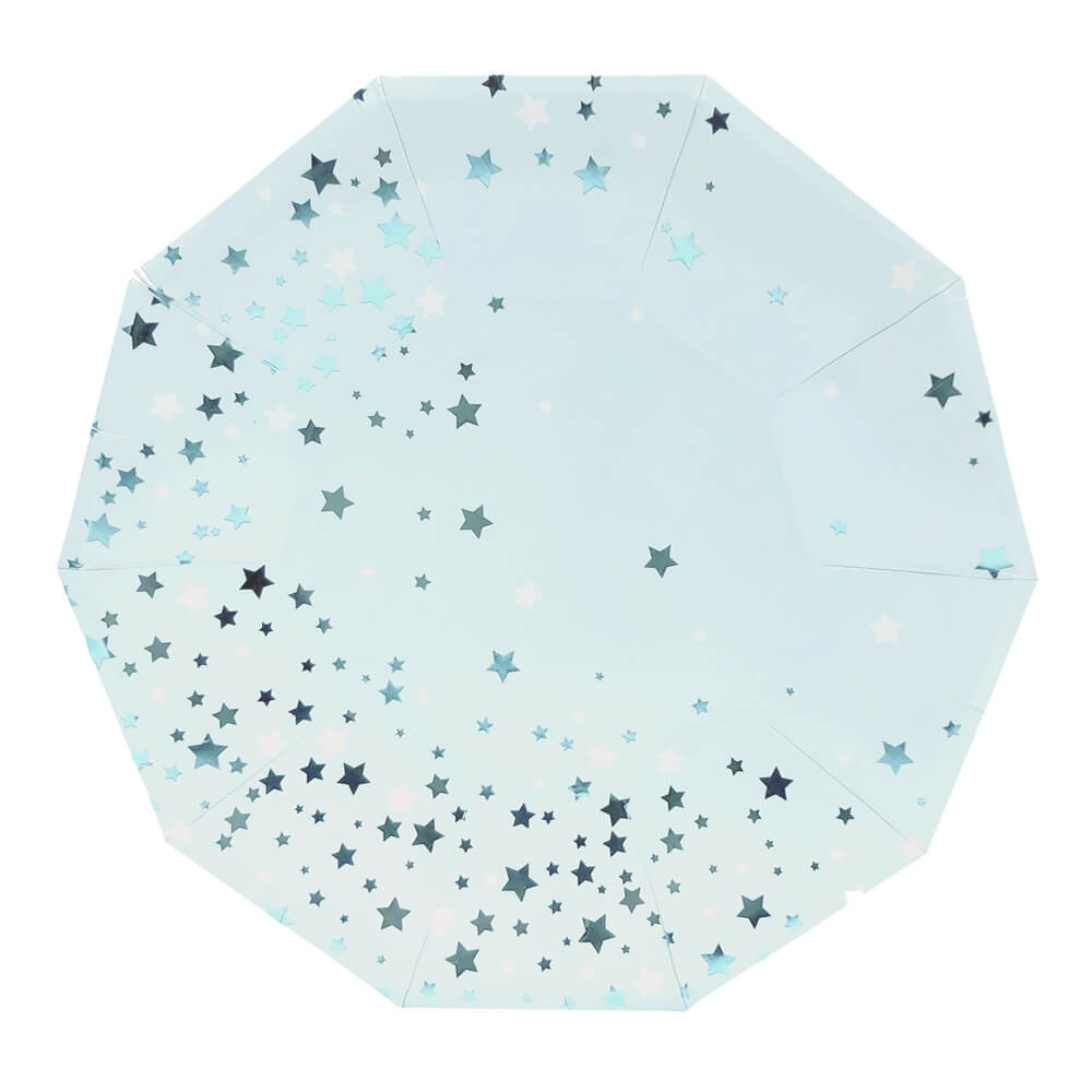 we-love-sundays-light-blue-metallic-starlight-paper-party-plates