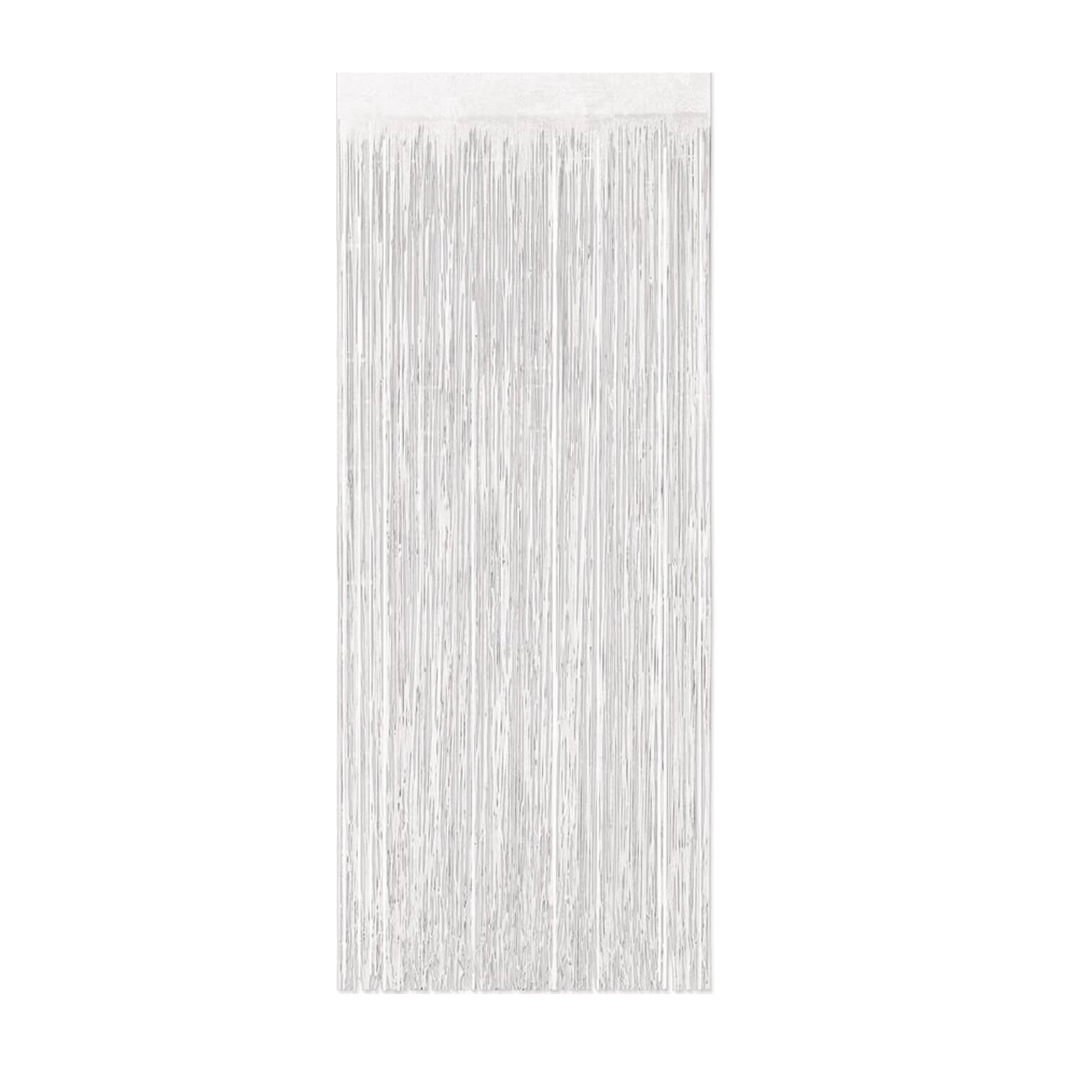 White Fringe Curtain Backdrop